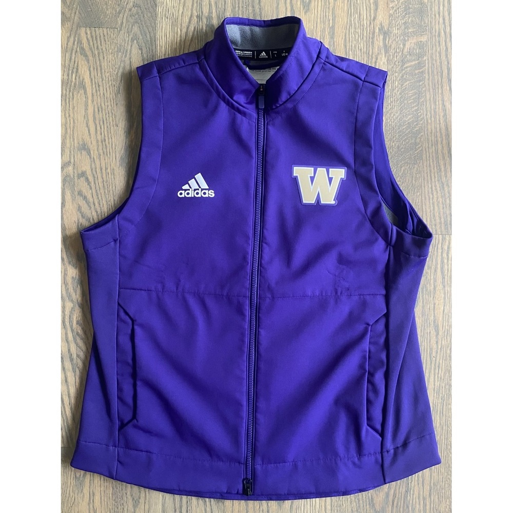 Washington Huskies Adidas Aeroready Vest Adult Size Large